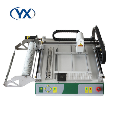 20mm*20mm--340mm*340mm High Accuracy and Low Cost SMT Machine TVM802A with High Throughput 2Heads and 29Feeders